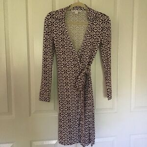 Diane Von Furstenberg New Jeanne Two silk jersey wrap dress 4